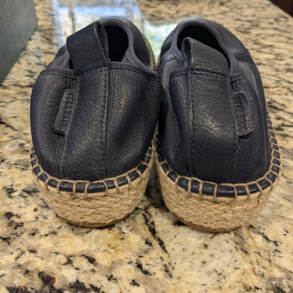 NIB Cole Haan Blue Slip-On Shoes - Picture 4 of 7